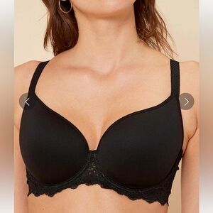 Simone Pérèle Elegant Black Lace T-Shirt Bra
Size 34 DDD (F)